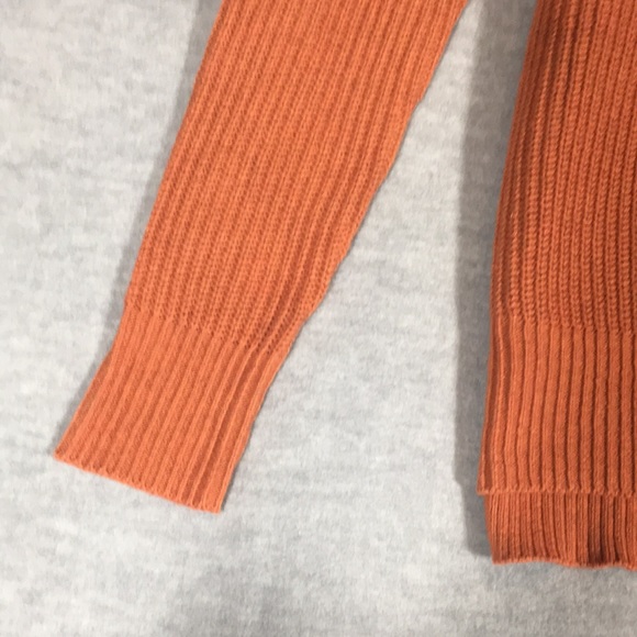 CYNTHIA ROWLEY Trendy Dropped Shoulder Flat Knit Sweater with Hood - Picture 6 of 14